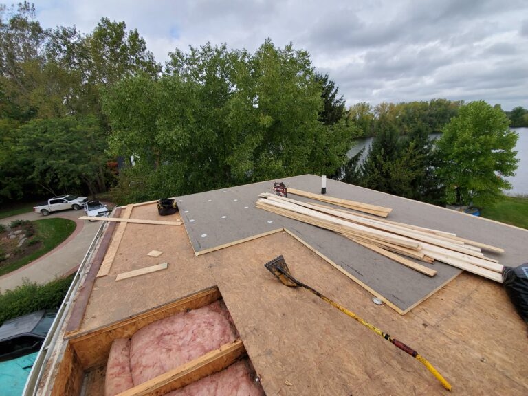 Residential Flat Roof Installation South Lyon Michigan