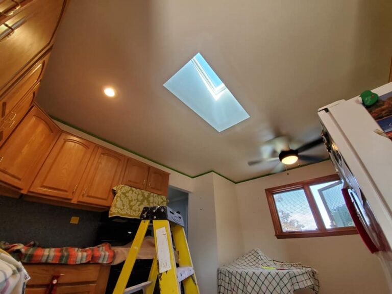 Velux Solar Powered Skylight Installation in Trenton Michigan (4)