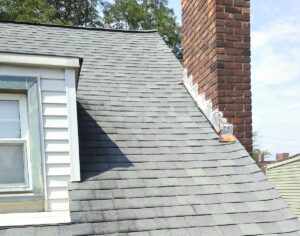 New Georgetown Gray CertainTeed Landmark Pro Roof installed in Wyandotte.