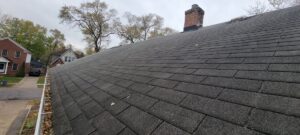 New Moire Black CertainTeed Landmark Pro Roof installed in Ferndale.