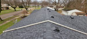 New Moire Black CertainTeed Landmark Pro Roof installed in Plymouth.