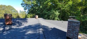 New Moire Black CertainTeed Landmark Pro Roof installed in Farmington.